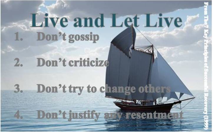 Live & let live