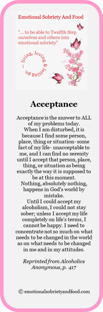 ES&amp;F acceptance bookmark pink logo