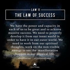 law of success