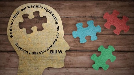 change by acting not thinking